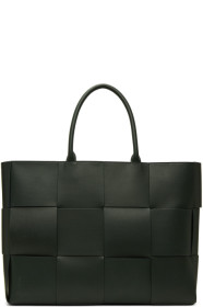 Bottega Veneta - Cabas vert Intrecciato
