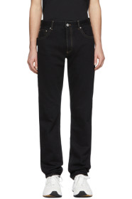 Bottega Veneta - Jean en denim japonais noir