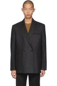 Bottega Veneta - Grey Cashmere Flannel Blazer