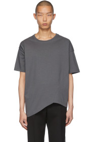 Bottega Veneta - Grey Asymmetric T-Shirt
