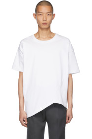 Bottega Veneta - White Asymmetric T-Shirt