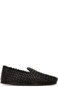 Bottega Veneta - Flâneurs noirs Intrecciato Tubolare
