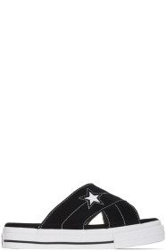 Converse - Black One Star Criss Cross Sandals