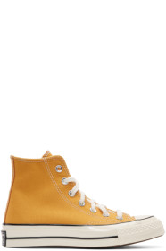 Converse - Yellow Chuck 70 High Sneakers