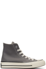 Converse - Grey Chuck 70 High Sneakers