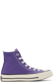 Converse - Purple Chuck 70 High Sneakers