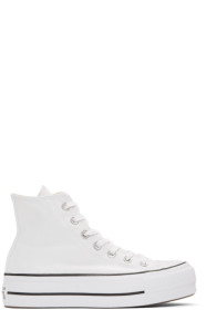 Converse - White Chuck Taylor All Star Lift High Sneakers
