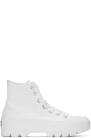 Converse - White CTAS Lugged Hi Sneakers