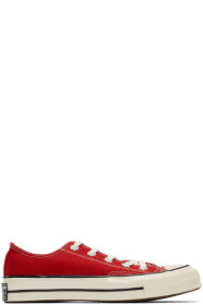 Converse - Red Chuck 70 Low Sneakers