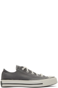 Converse - Grey Chuck 70 Low Sneakers