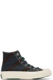 Converse - Green & Orange Chuck 70 High Sneakers