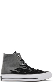Converse - Grey & Black Elevated Chuck 70 High Sneakers