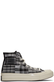 Converse - Black & White Twisted Prep Chuck 70 High Sneakers