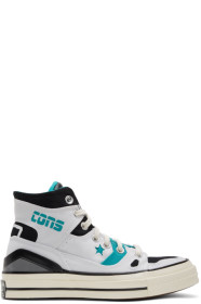 Converse - White & Blue Chuck 70 E260 Sneakers