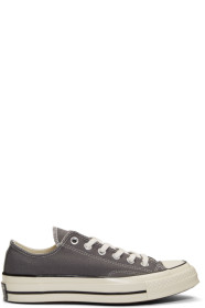 Converse - Grey Chuck 70 Low Sneakers