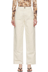Re/Done - Off-White Workmans Jeans