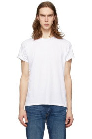Re/Done - White Fitted 50's T-Shirt
