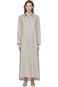 Julia Jentzsch - Grey Xera Fina Shirt Dress