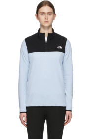 The North Face - ブルー & ブラック TKA グレイシア クォータージップ プルオーバー