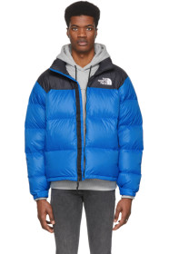 The North Face - Blouson en duvet bleu 1996 Retro Nuptse