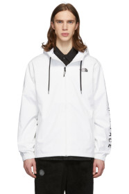 The North Face - Imperméable blanc Cultivation