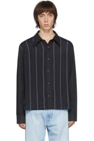 Our Legacy - Black Stripe Placket Shirt