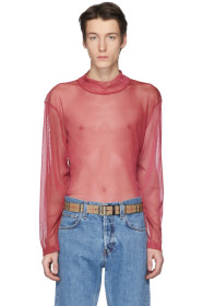 Our Legacy - Red Artistic Long Sleeve T-Shirt