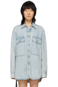 Unravel - Blue Denim Moonwash Shirt