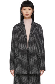 Issey Miyake - 黑色 Crossword 西装外套