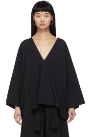 Issey Miyake - Black JD Blouse