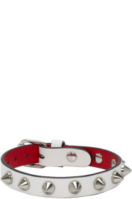 Christian Louboutin - White Loubilink Bracelet