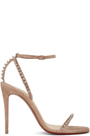 Christian Louboutin - ピンク So Me 100 サンダル