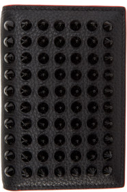 Christian Louboutin - Black Sifnos Spikes Cardholder