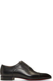 Christian Louboutin - Chaussures oxford noires Greggo