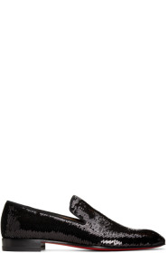 Christian Louboutin - Black Scallops Dandelion Loafers