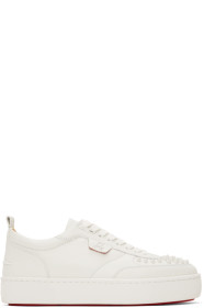 Christian Louboutin - Baskets blanches Happyrui