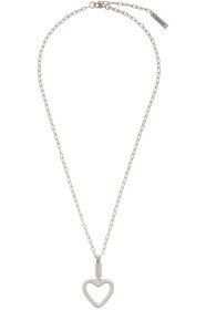 Ambush - Silver Heart Necklace