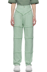 Ambush - Green High-Waisted Jeans