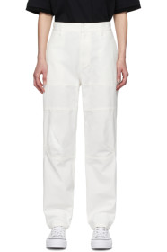 Ambush - White Cargo Trousers