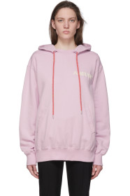 Ambush - SSENSE Exclusive Pink Logo Hoodie