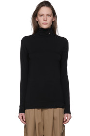 Ambush - Col roulé à logo noir exclusif à SSENSE