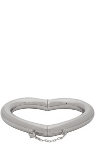 Ambush - Bracelet argenté Pipe Heart