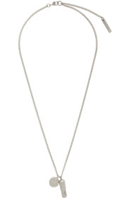Ambush - Collier argenté Pill Charm