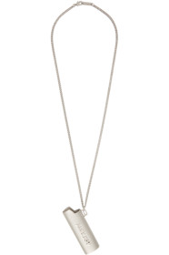 Ambush - Collier argenté Large Lighter Case