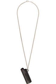 Ambush - Collier noir et argenté Large Lighter Case