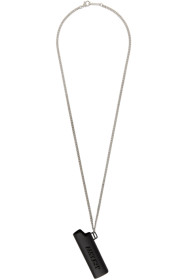 Ambush - Collier noir et argenté Small Lighter Case