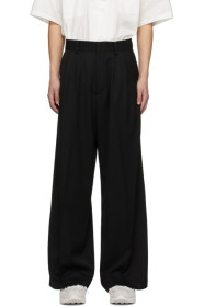 Ambush - Black High-Waisted Wide Trousers