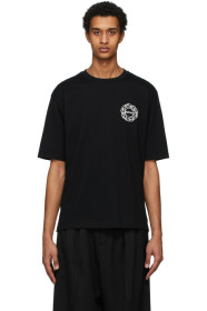 Ambush - SSENSE 限定 ブラック Fire ロゴ T シャツ