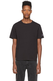 Champion Reverse Weave - Black Basic T-Shirt