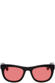 Han Kjobenhavn - Black & Red Cubicle Sunglasses